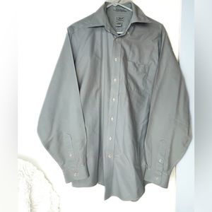 L.L. Bean Light Blue Button-Down Shirt Men's‎ 15.5-36 OVV74